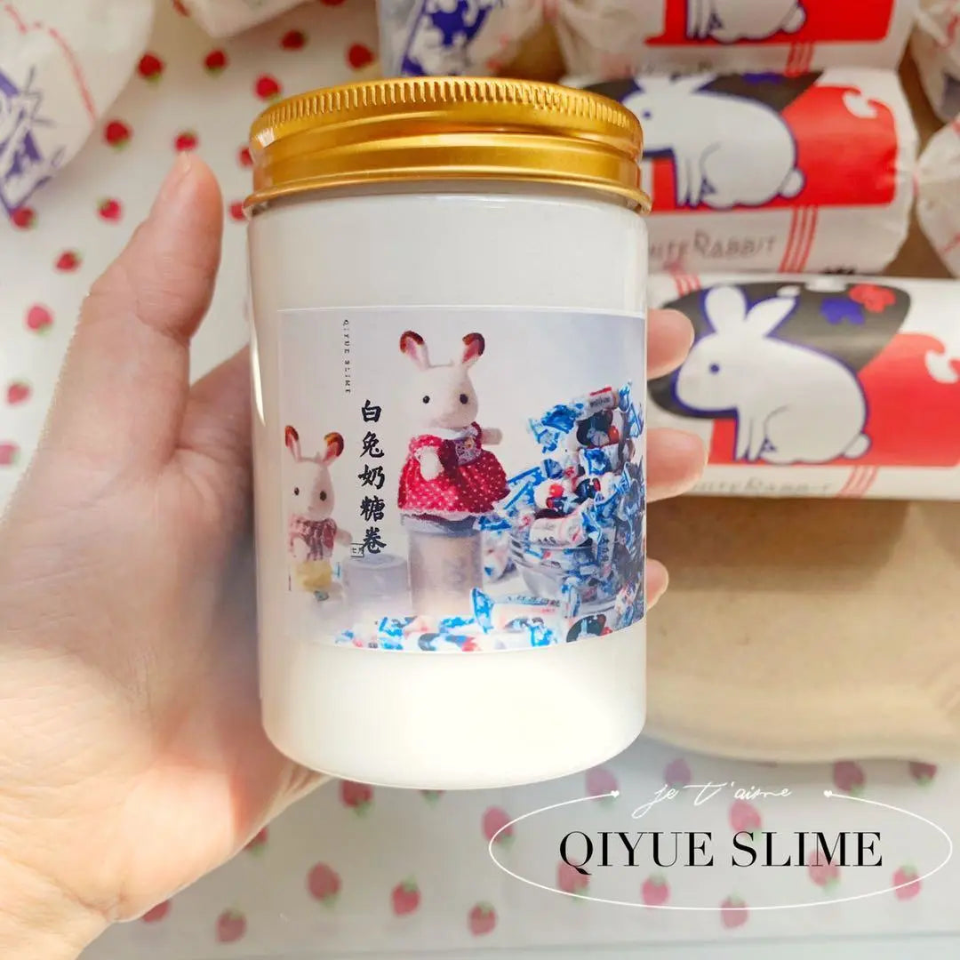 MAMIYA White Rabbit Glossy Slime From QIYUE 300ml