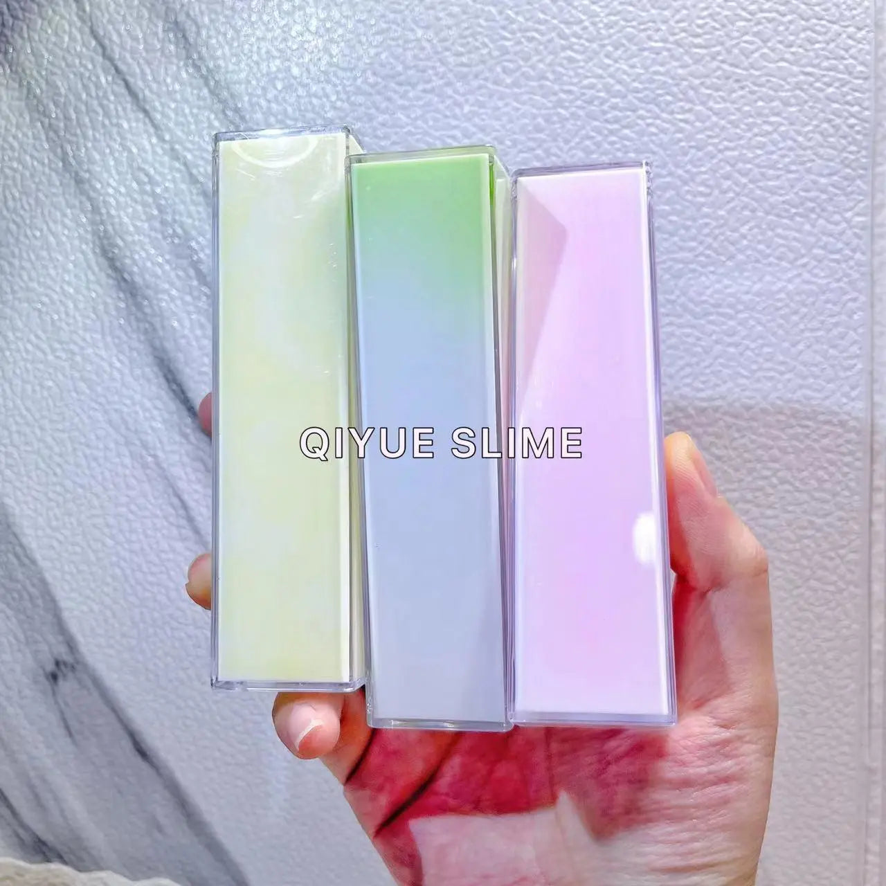 MAMIYA 1/3/6pcs Glossy Slime Blind Box From QIYUE 120ml