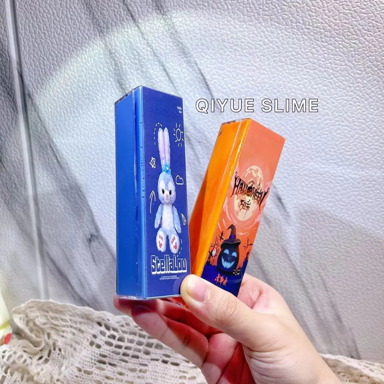 MAMIYA 1/3/6pcs Glossy Slime Blind Box From QIYUE 120ml