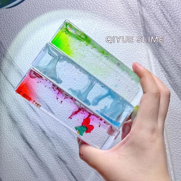 MAMIYA 1/3/6pcs Glossy Slime Blind Box From QIYUE 120ml