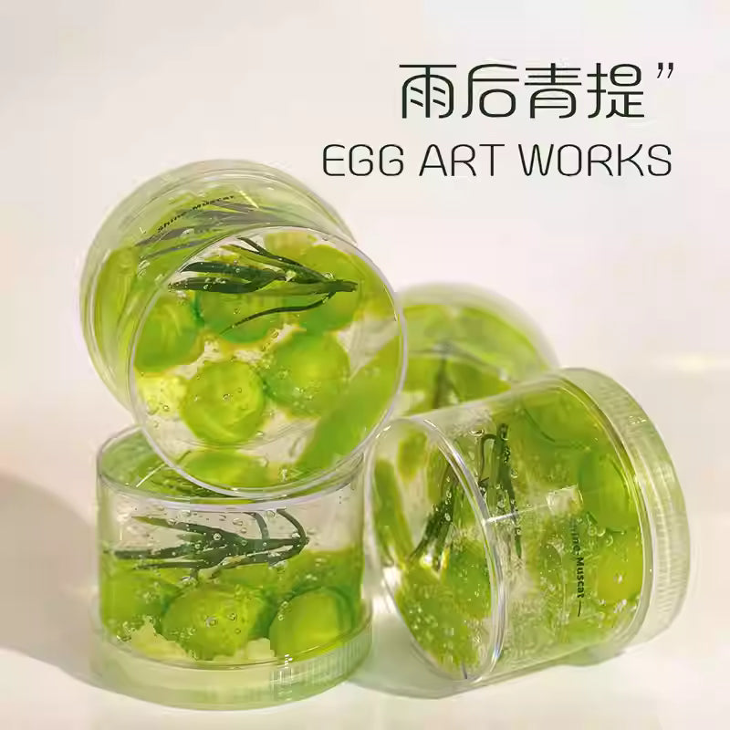 MAMIYA Grape Glossy Slime And Clay From Egg Slime 260ml