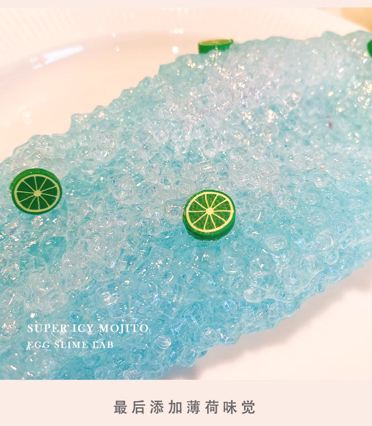 MAMIYA Super Icy Mojito Crunchy Slime From Egg Slime 220ml