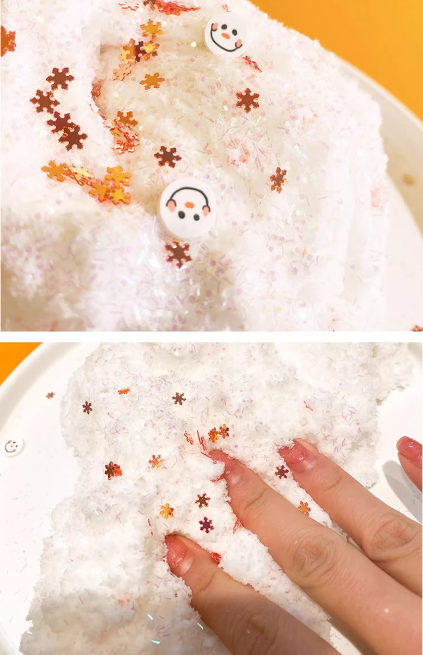 MAMIYA Snowy Flower Cloud Slime From Egg Slime 240ml