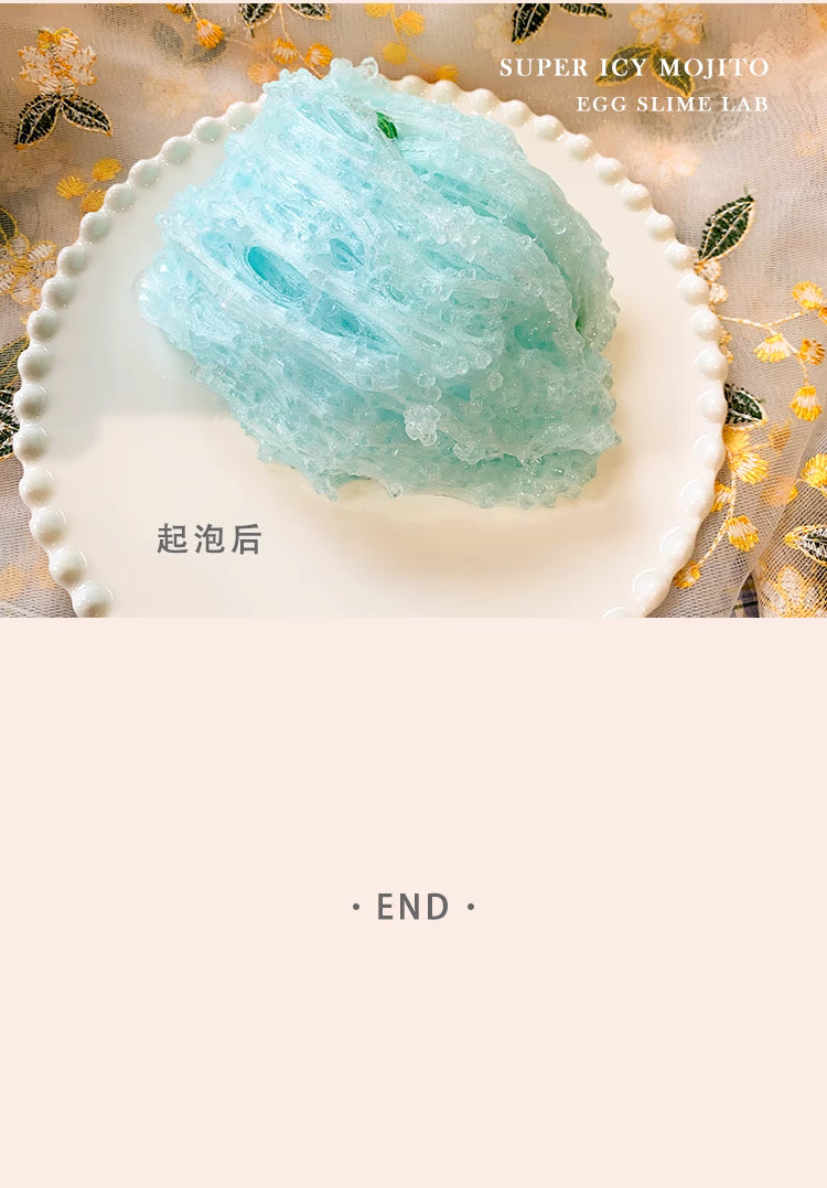 MAMIYA Super Icy Mojito Crunchy Slime From Egg Slime 220ml
