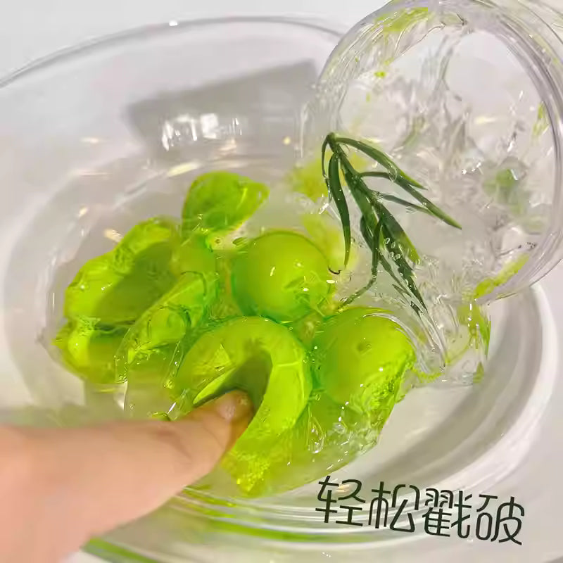MAMIYA Grape Glossy Slime And Clay From Egg Slime 260ml