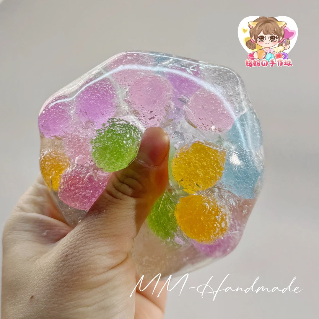 MAMIYA 6cm Candy Land Stress Ball Sugar Balls Suitable for Low And Medium Muscle Strength From MM Studio