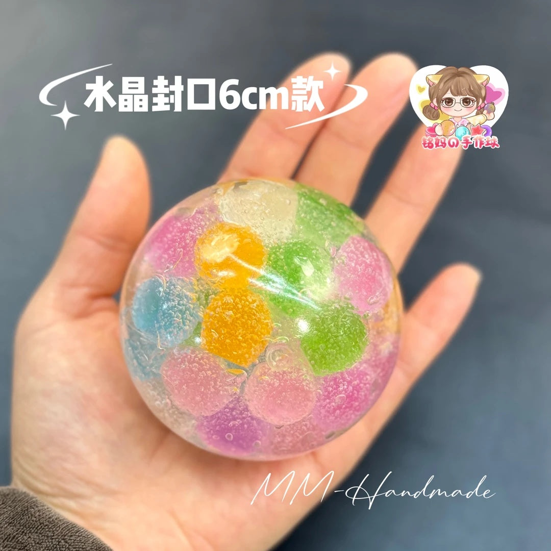 MAMIYA 6cm Candy Land Stress Ball Sugar Balls Suitable for Low And Medium Muscle Strength From MM Studio