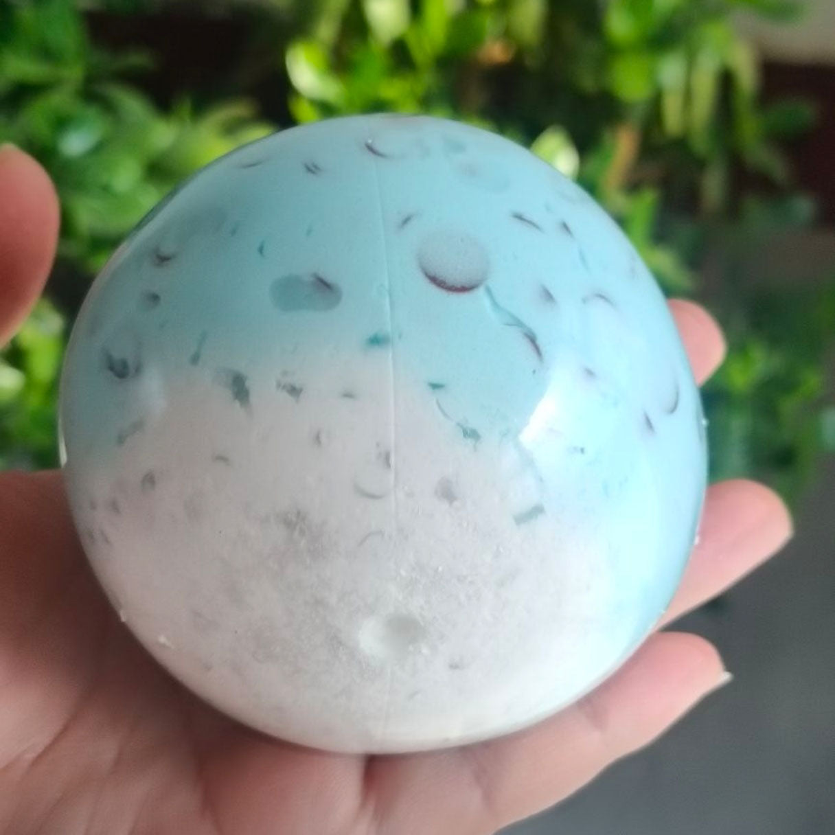 MAMIYA 6cm Sea Salt Coconut Milk Stress Ball Suitable for Low Muscle Strength From MM Studio