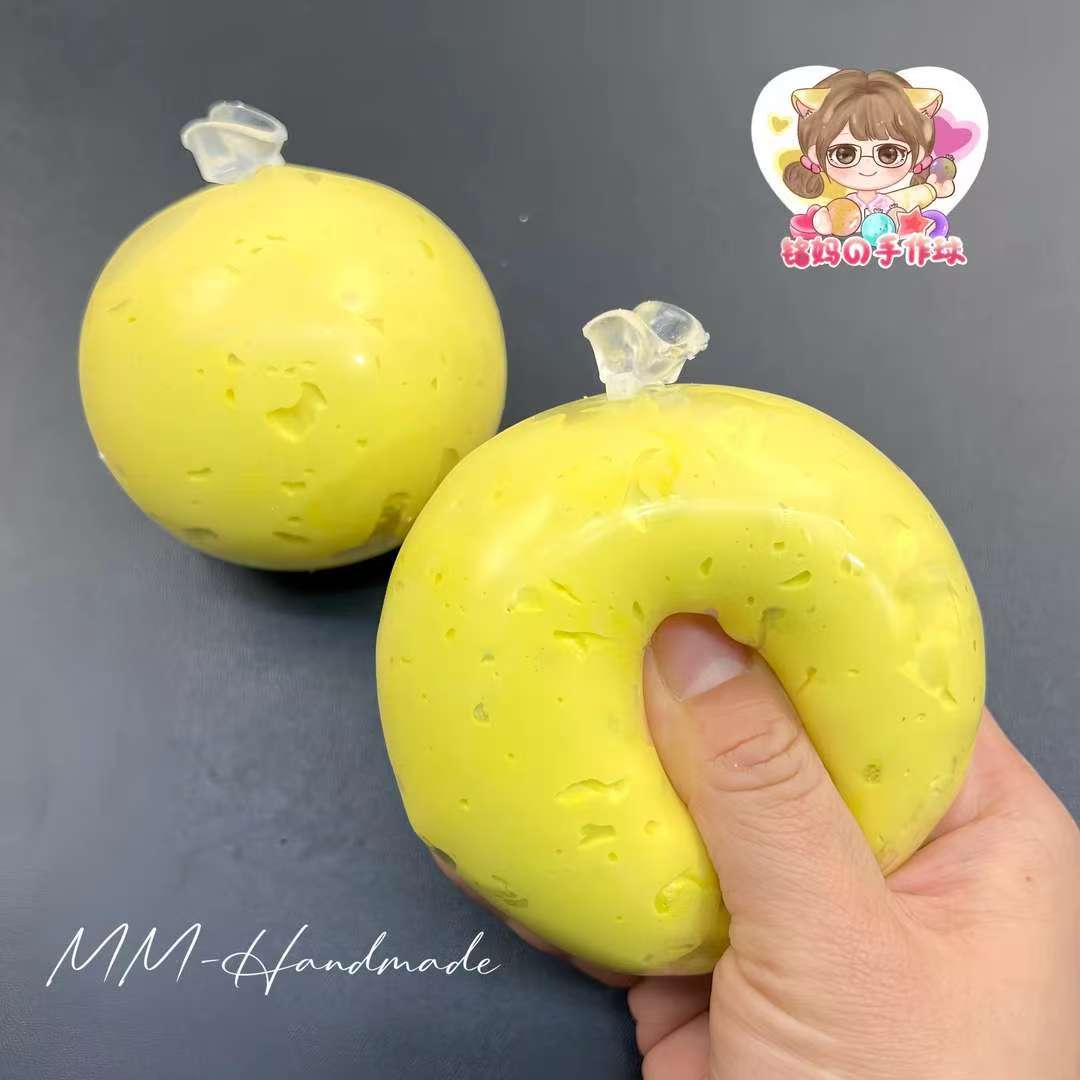 MAMIYA 6cm Sea Salt Coconut Milk Stress Ball Suitable for Low Muscle Strength(Ball skin breaks easily)From MM Studio
