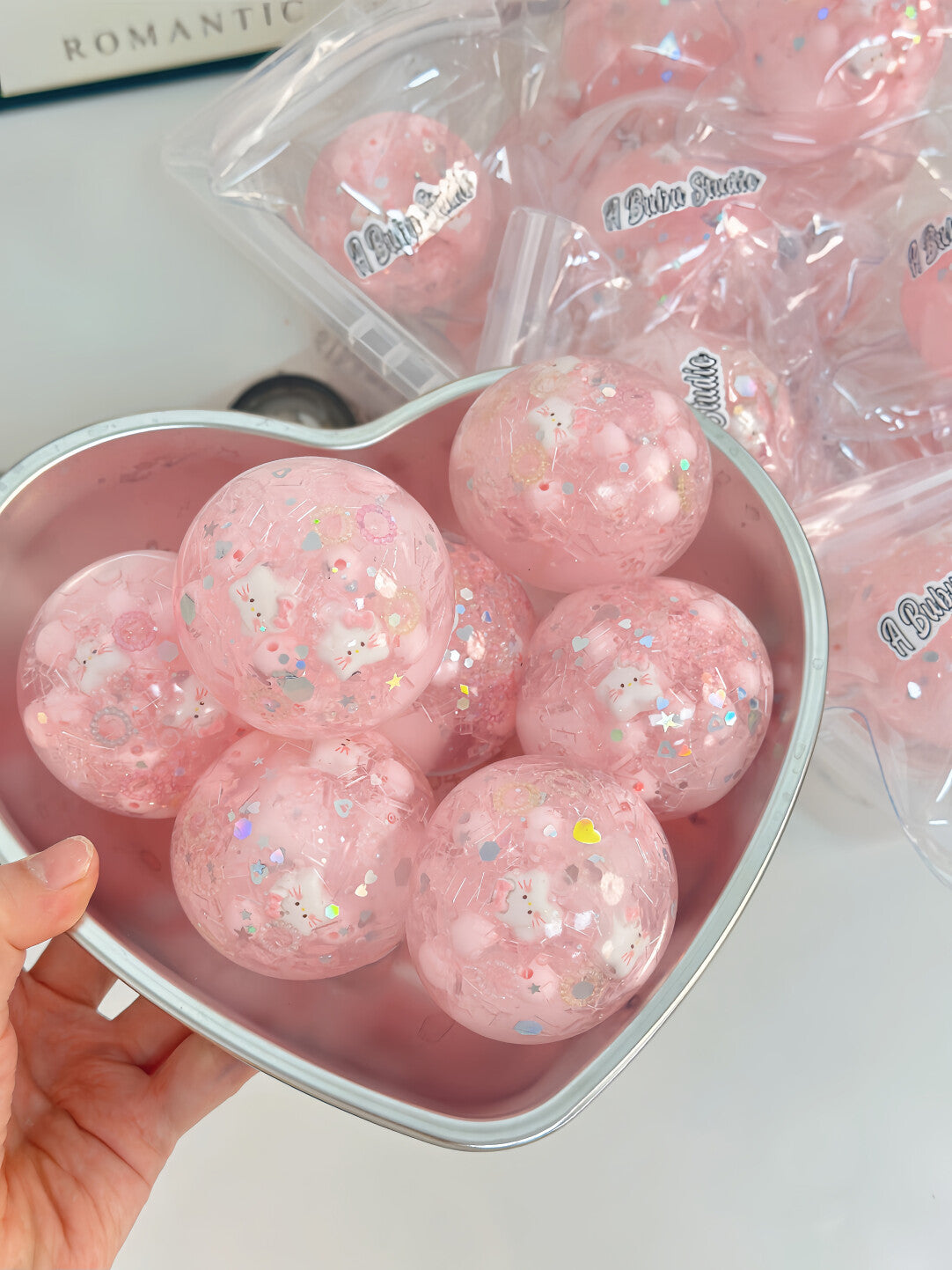 MAMIYA 5CM Kiwi/Peach Cubes Stress Ball Suitable for Low to Medium Muscle Strength From ABUBU