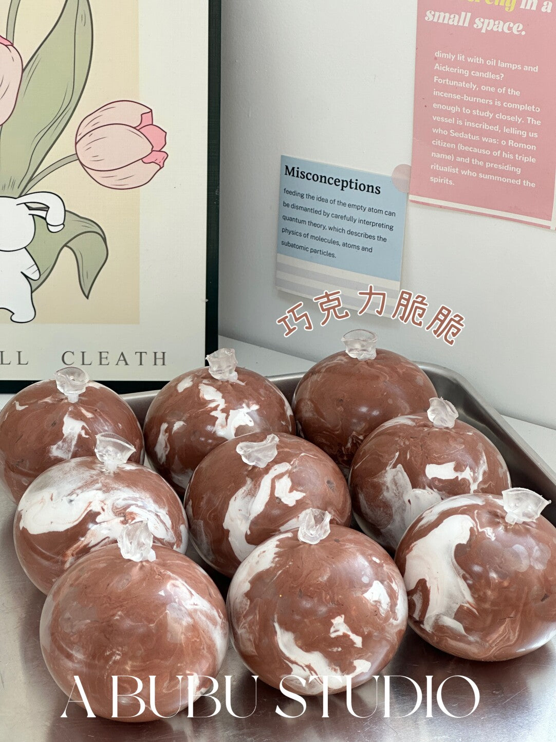 MAMIYA 6CM Chocolate Matcha Stress Ball Suitable for Low to Medium Muscle Strength From ABUBU