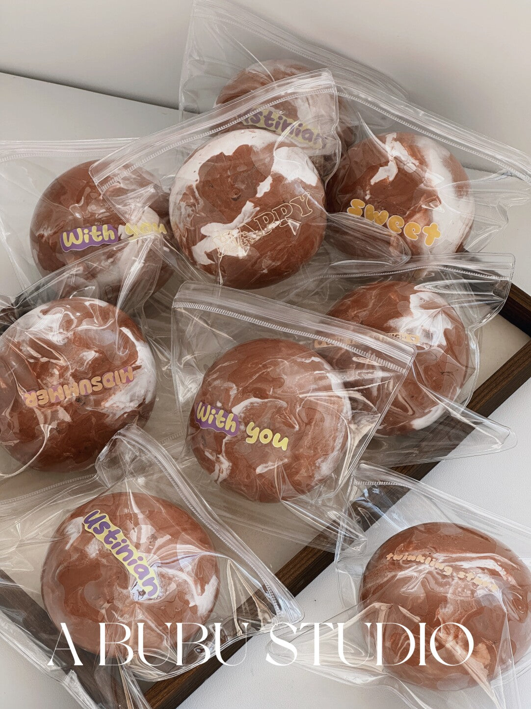 MAMIYA 6CM Chocolate Matcha Stress Ball Suitable for Low to Medium Muscle Strength From ABUBU