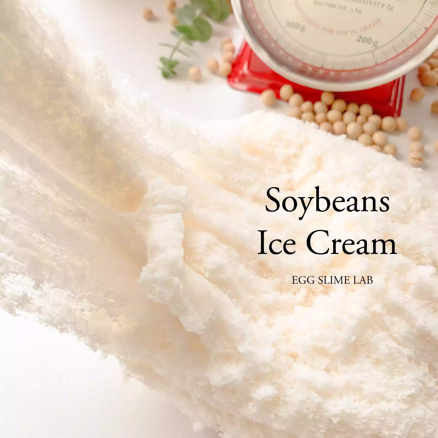 MAMIYA Soybeans Ice Cream Cloud Slime From Egg Slime 230ml