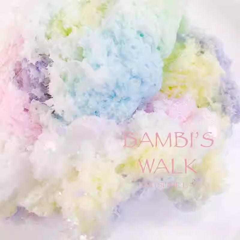 MAMIYA Bambi's Walk Rainbow Cloud Slime From Egg Slime 150ml/280ml
