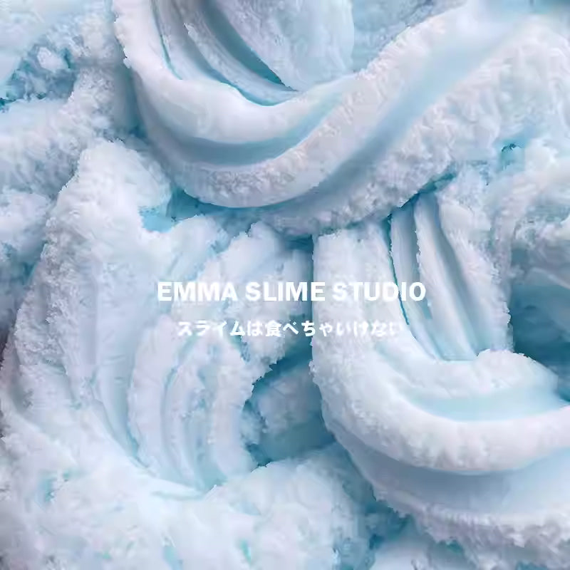 MAMIYA Seasalt Snow Cloud Slime From EMMA Slime 200ml