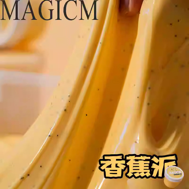 MAMIYA Banana Pie Glossy Slime From Magic M Slime 160ml