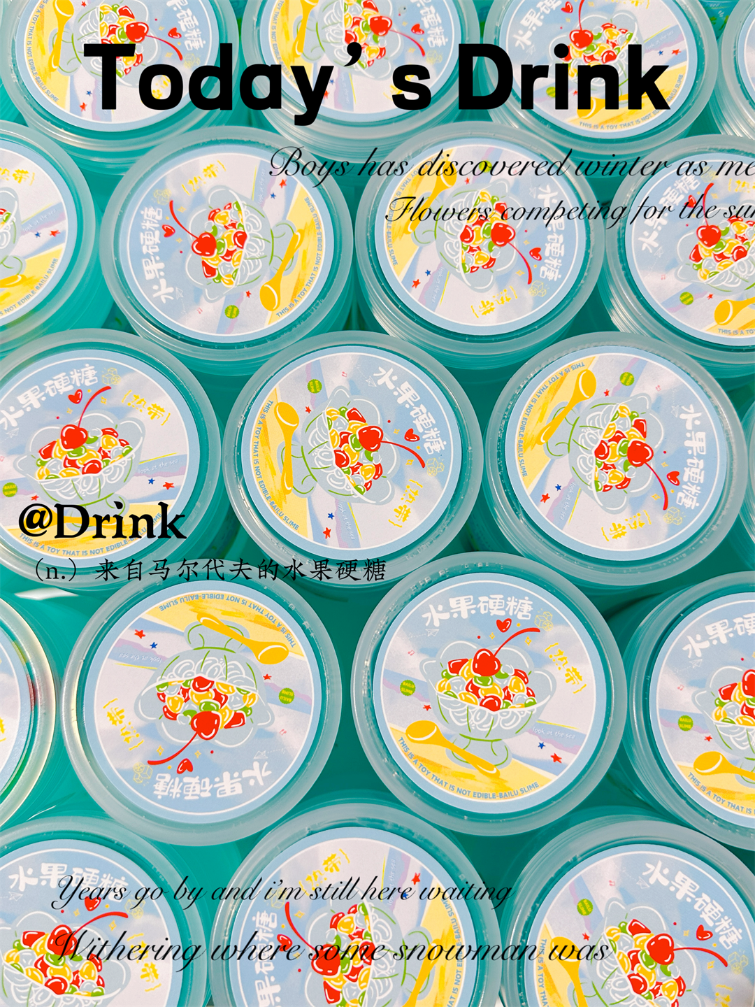 MAMIYA Fruity Candy Glossy Slime 280ml From BAILU