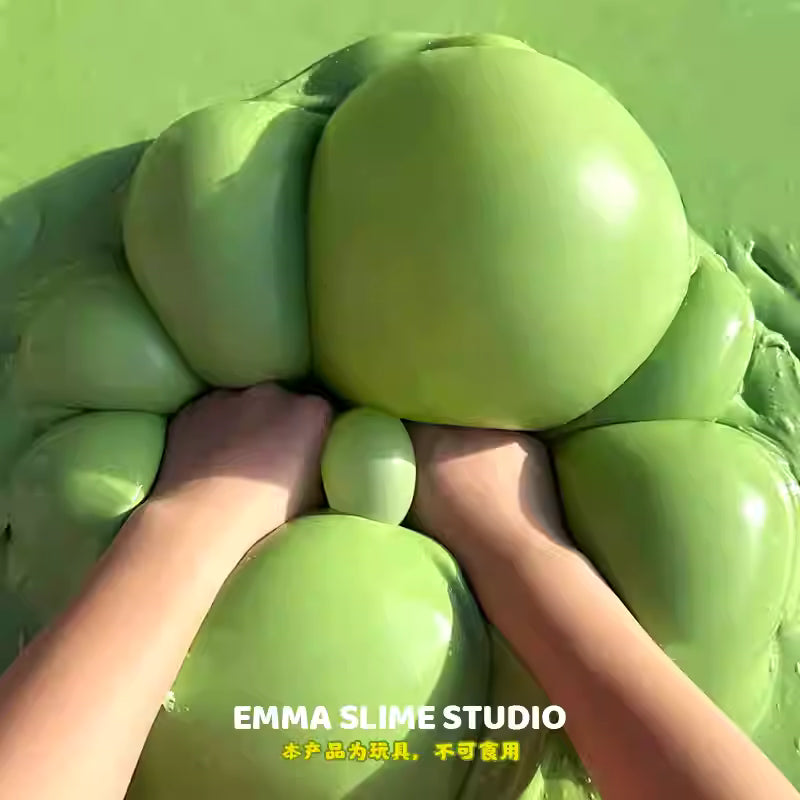 MAMIYA Matcha Glossy Slime From EMMA Slime 300ml