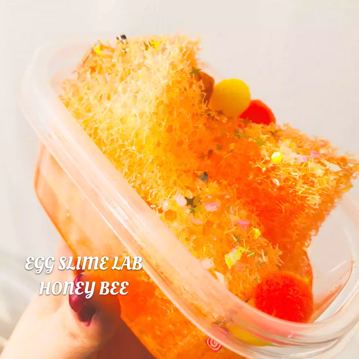 MAMIYA Honey Bee Crunchy Slime From Egg Slime 260ml
