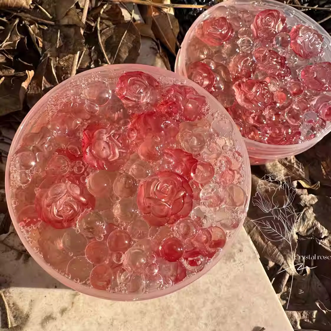 MAMIYA Rose Crunchy Slime From BigWhite 160ml