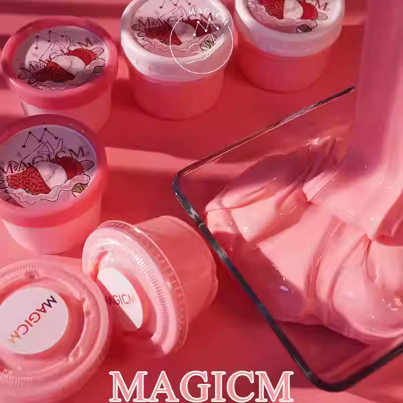 MAMIYA Lychee Pie Glossy Slime From Magic M Slime 160ml