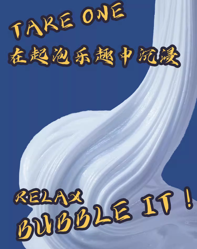 MAMIYA Inflating Bubble King Glossy Slime From Magic M Slime 160ml