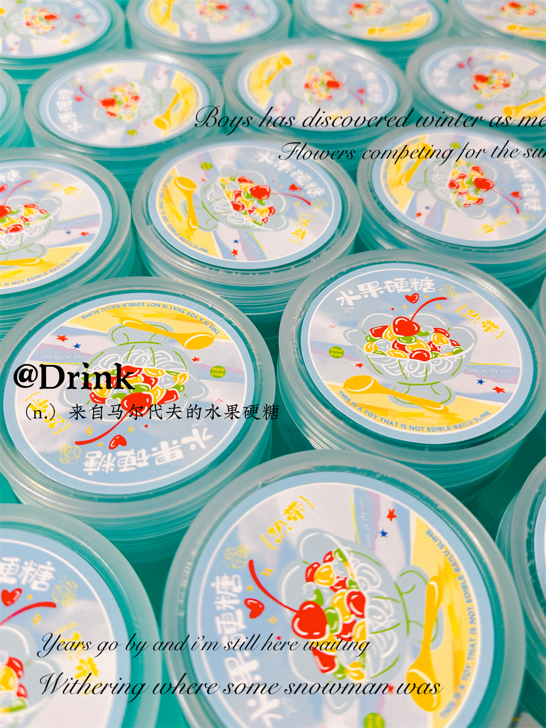 MAMIYA Fruity Candy Glossy Slime 280ml From BAILU