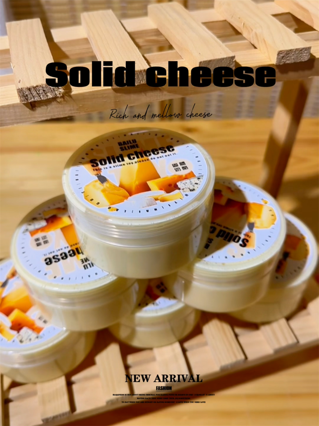 MAMIYA Solid Cheese Glossy Slime 260ml From BAILU