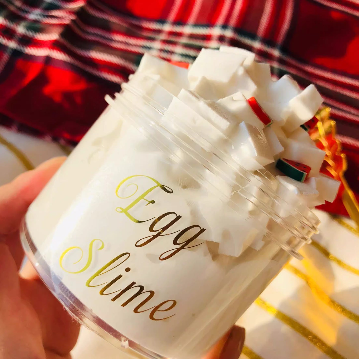 MAMIYA Creaming Tofu Slime From Egg Slime 240ml