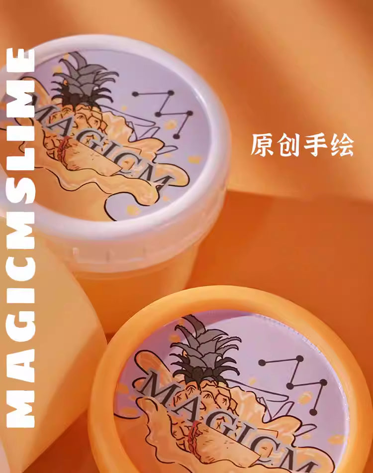 MAMIYA Pineapple Pie Glossy Slime From Magic M Slime 160ml