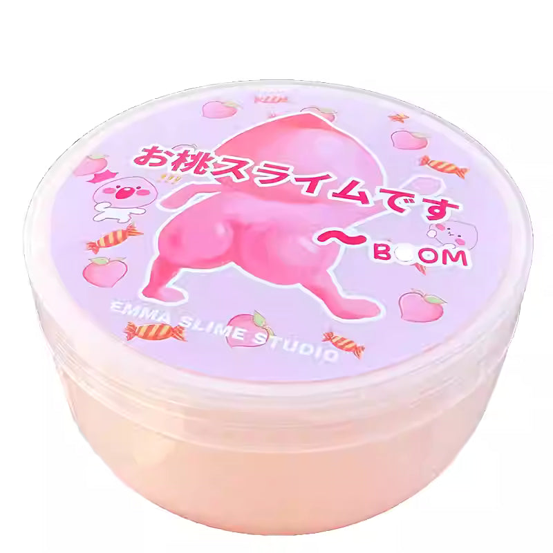 MAMIYA Pink Peach Water Slime From EMMA Slime 300ml