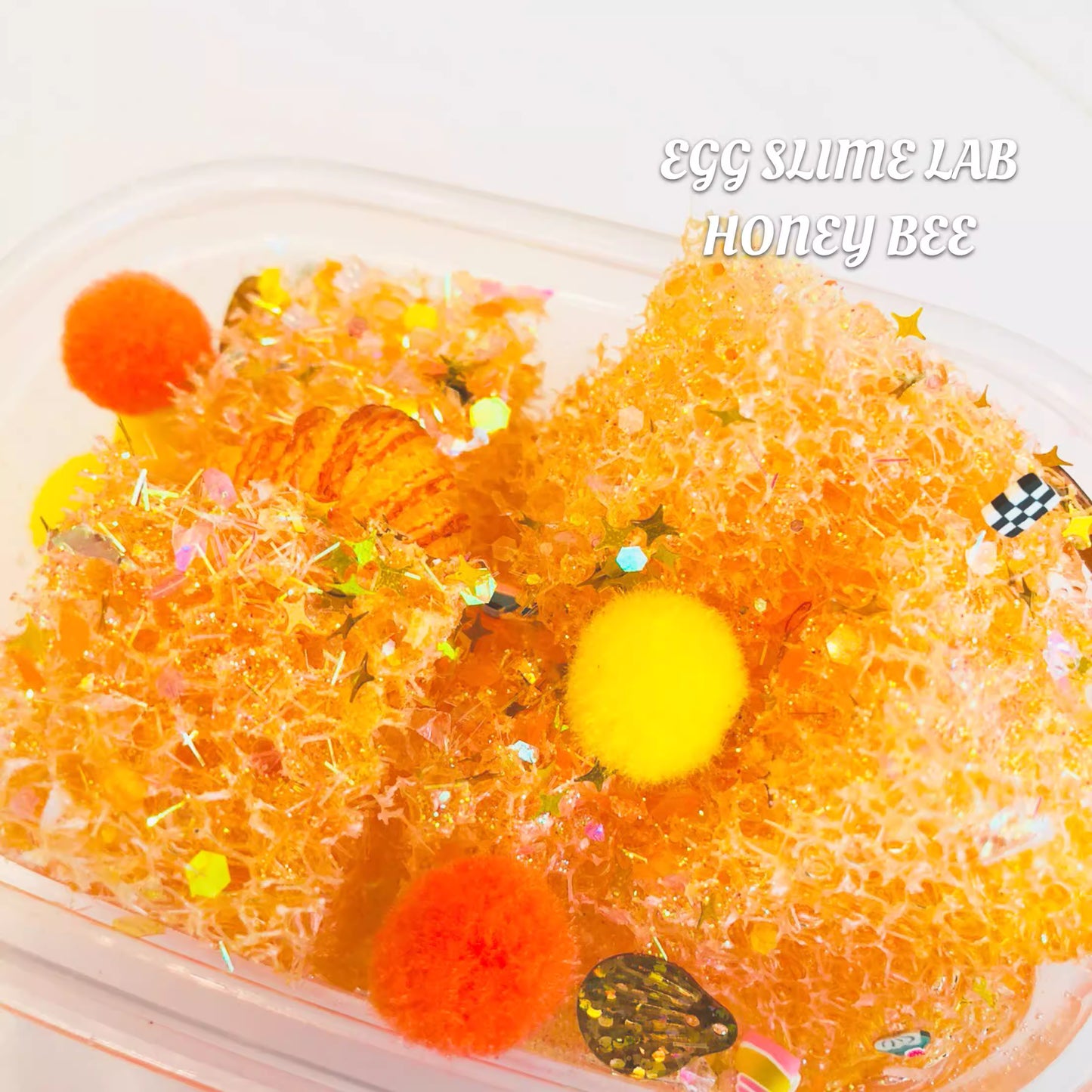 MAMIYA Honey Bee Crunchy Slime From Egg Slime 260ml