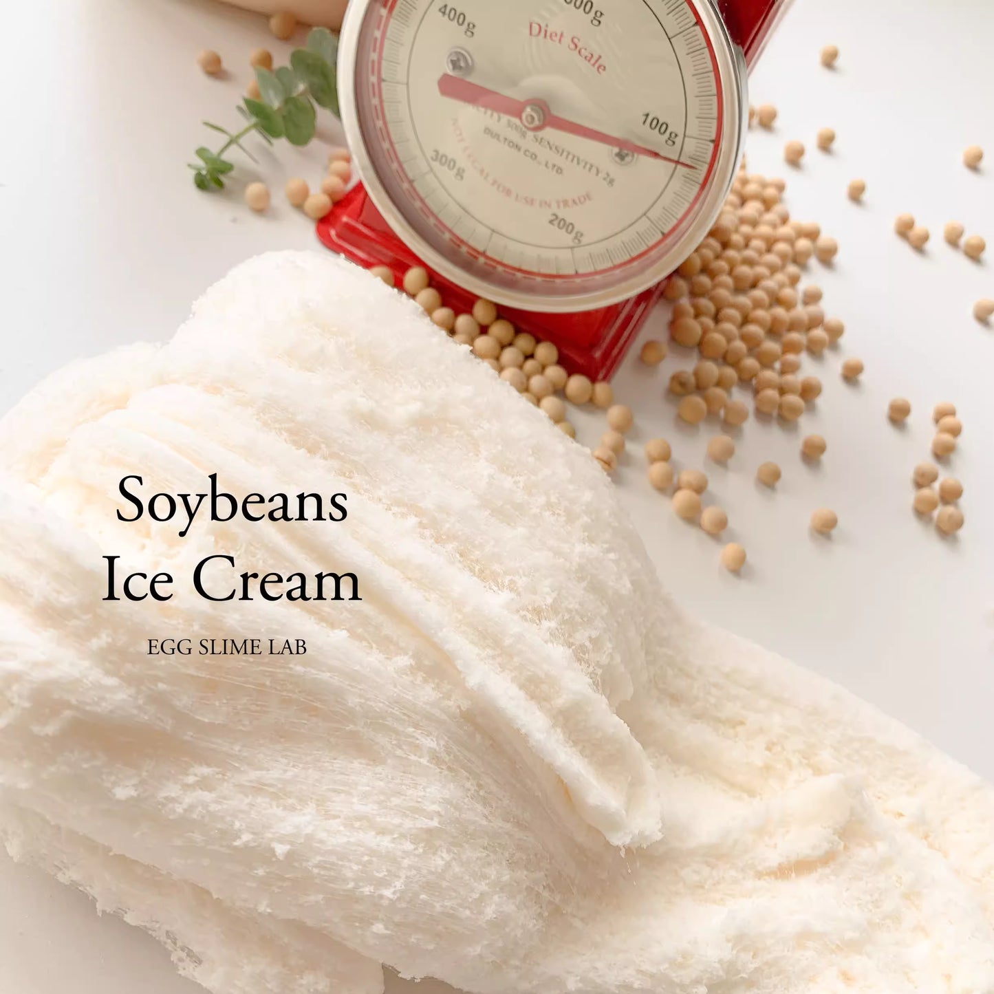 MAMIYA Soybeans Ice Cream Cloud Slime From Egg Slime 230ml