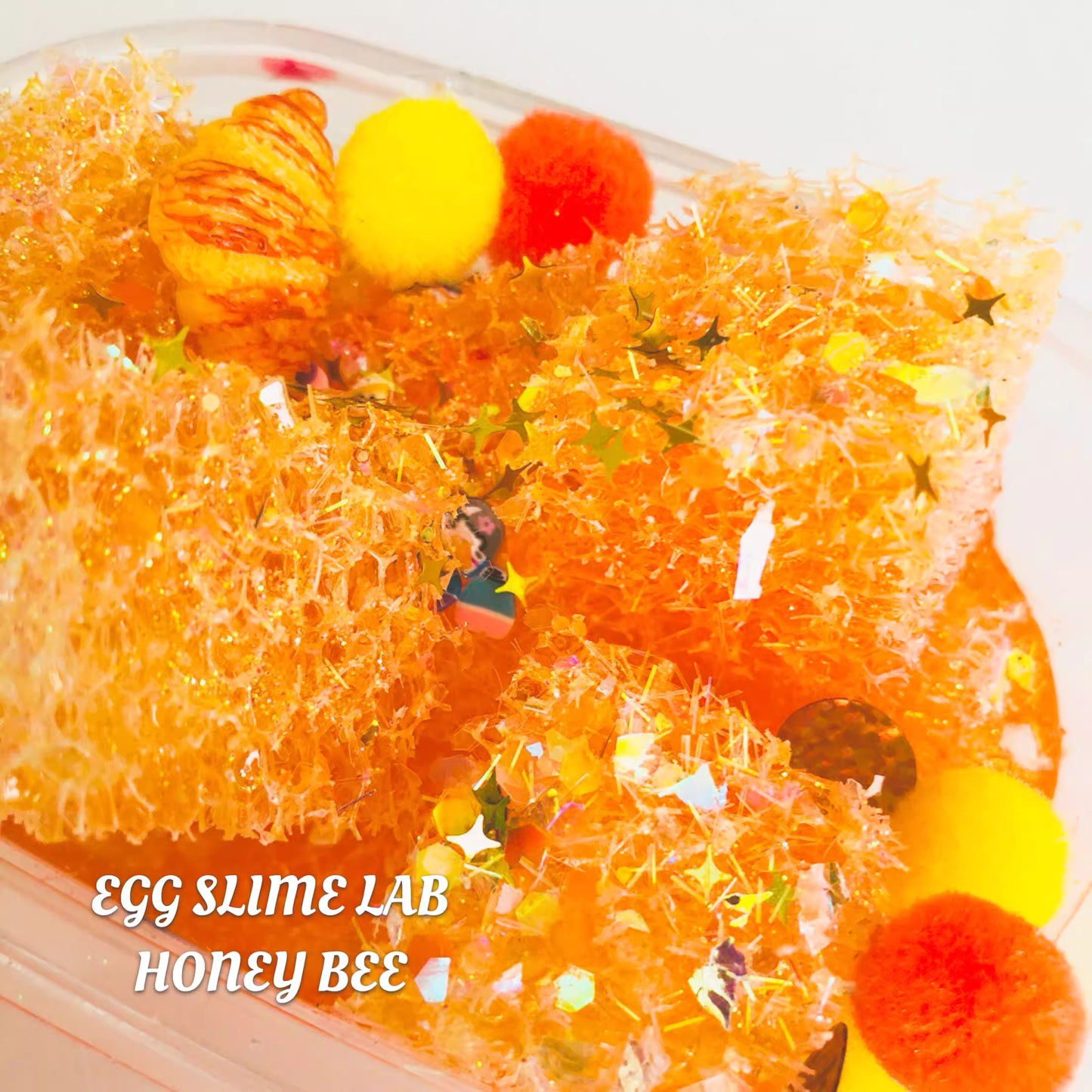 MAMIYA Honey Bee Crunchy Slime From Egg Slime 260ml