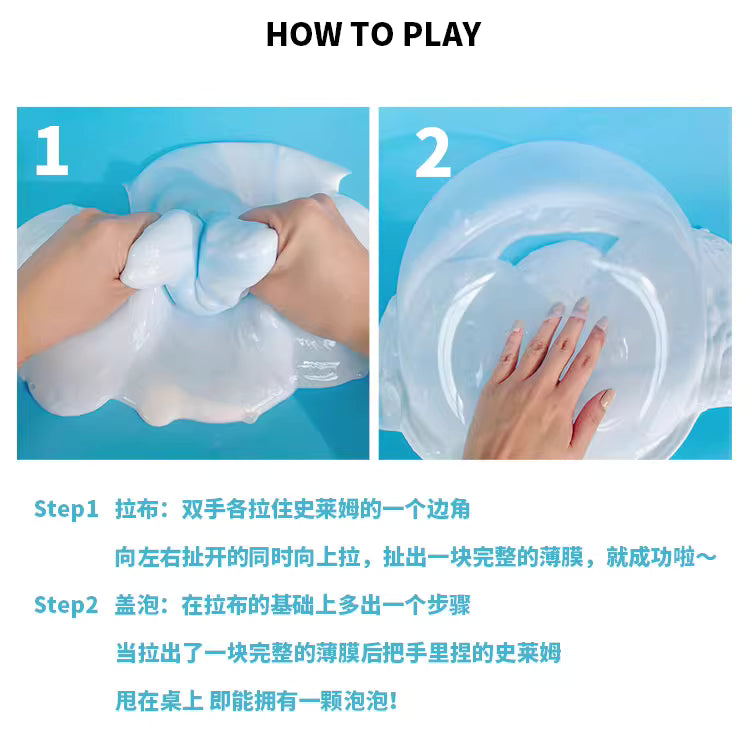 MAMIYA Bubble Harvester Water Slime From Egg Slime 240ml