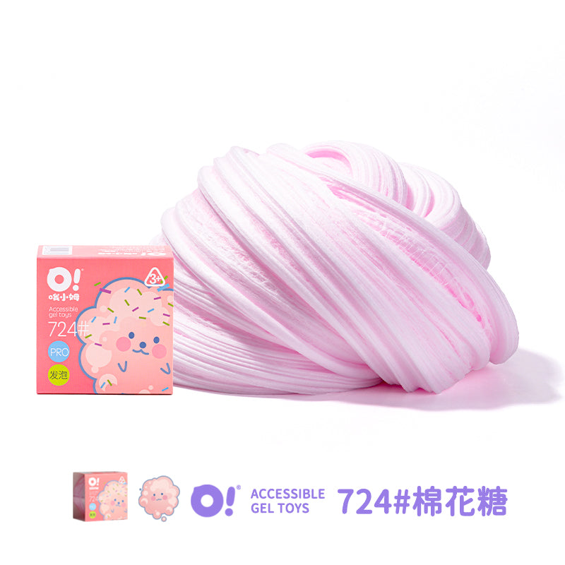 MAMIYA 8 Colors Glossy Slime Easy-Stretch 5x The Volume From O slime 120ml