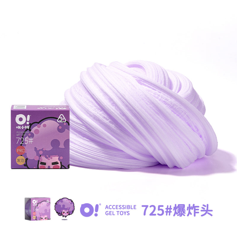 MAMIYA 8 Colors Glossy Slime Easy-Stretch 5x The Volume From O slime 120ml