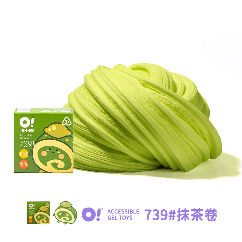 MAMIYA 8 Colors Glossy Slime Easy-Stretch 5x The Volume From O slime 120ml