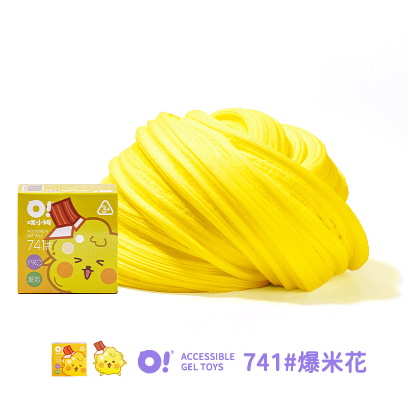 MAMIYA 8 Colors Glossy Slime Easy-Stretch 5x The Volume From O slime 120ml
