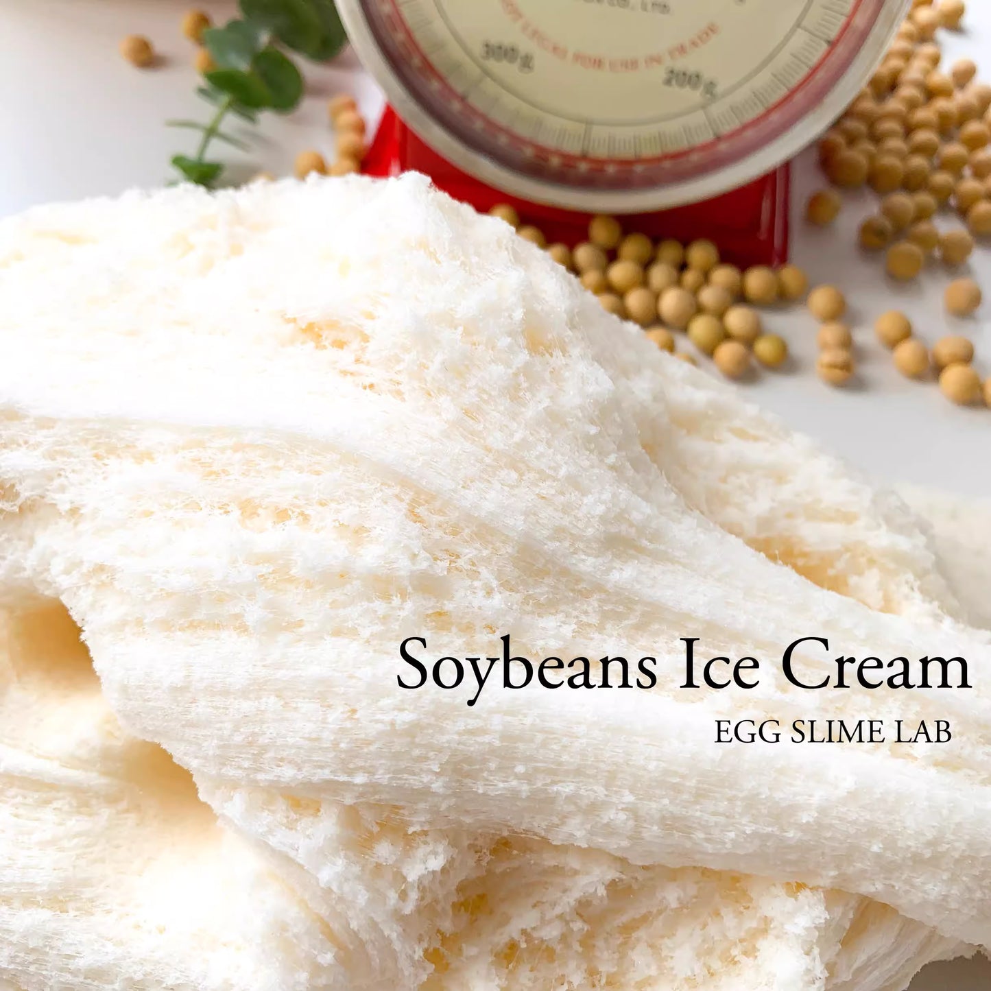 MAMIYA Soybeans Ice Cream Cloud Slime From Egg Slime 230ml