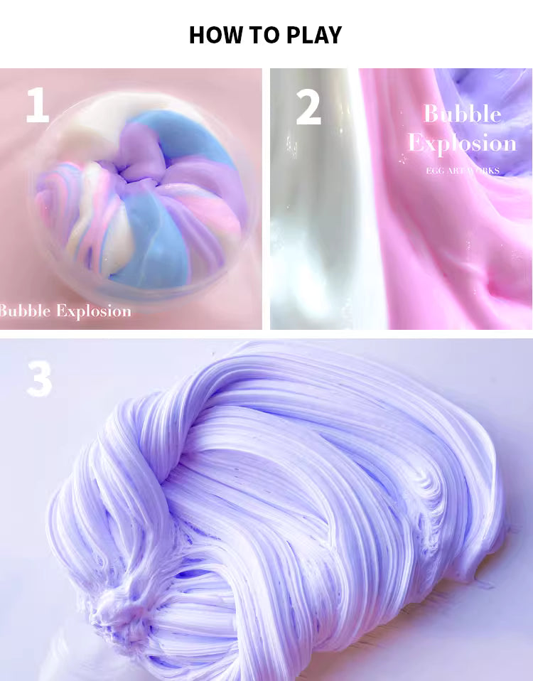 MAMIYA Spring on the Palm Glossy Slime From Egg Slime 160ml
