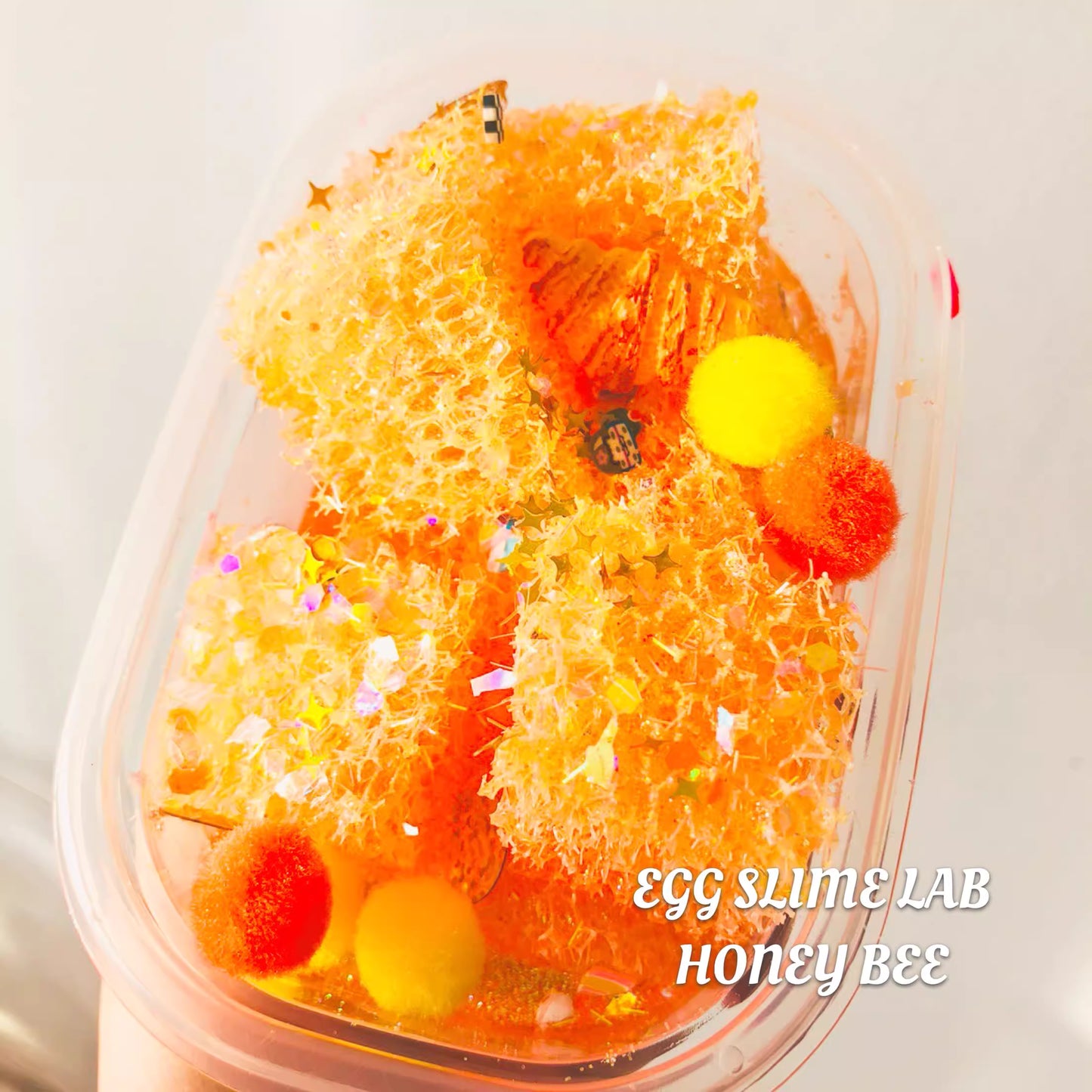 MAMIYA Honey Bee Crunchy Slime From Egg Slime 260ml