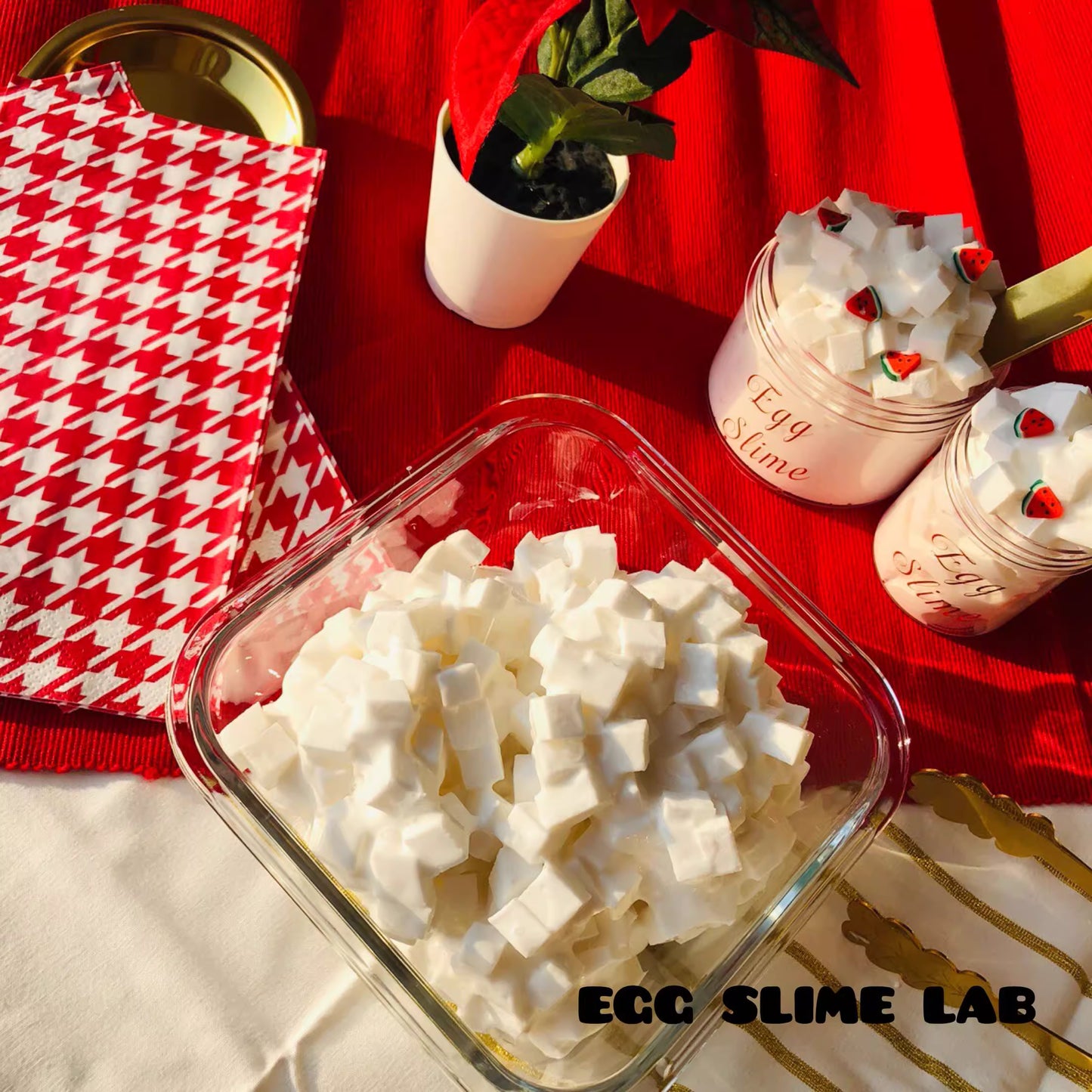 MAMIYA Creaming Tofu Slime From Egg Slime 240ml