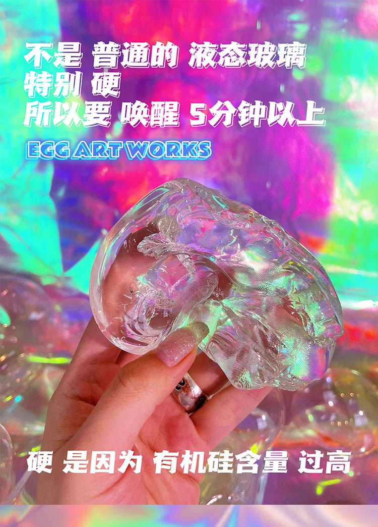 MAMIYA Fiber Glass Slime From Egg Slime 100ml