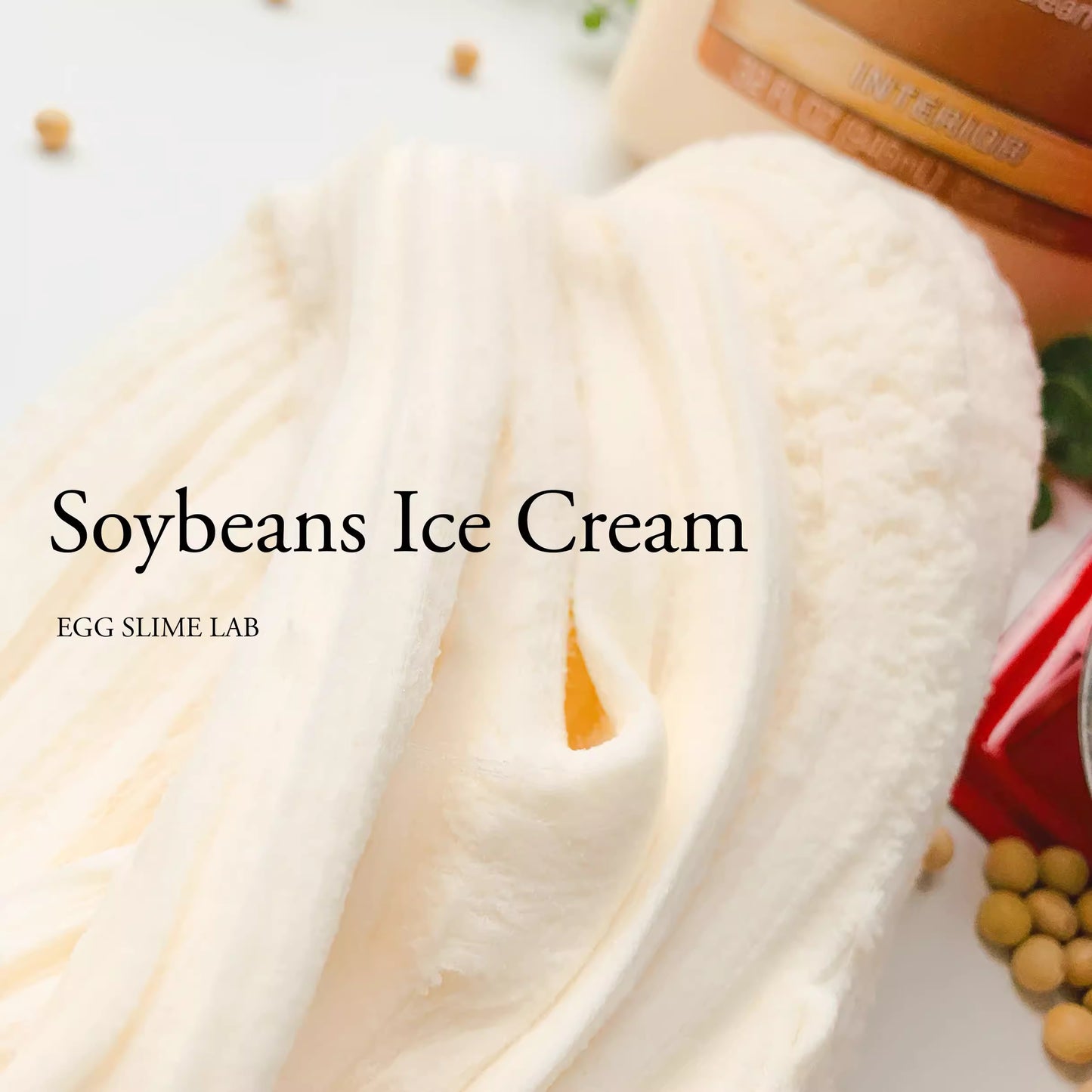 MAMIYA Soybeans Ice Cream Cloud Slime From Egg Slime 230ml
