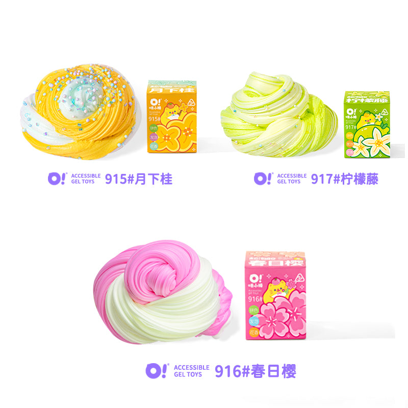 MAMIYA Color-Blocked Glossy Slime From O Slime 180ml