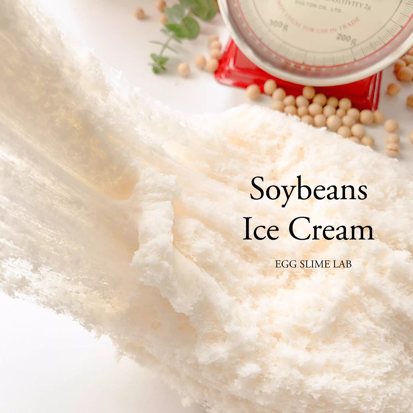 MAMIYA Soybeans Ice Cream Cloud Slime From Egg Slime 230ml