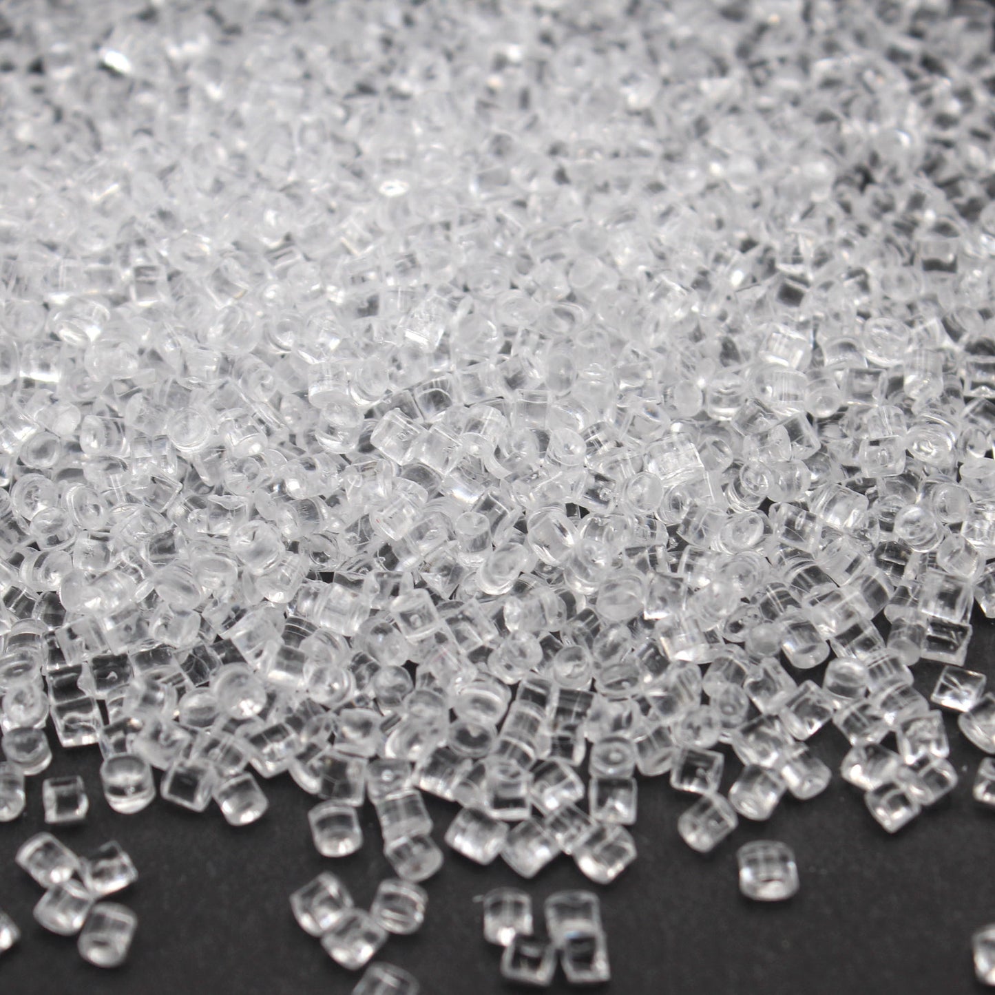 500g Transparent Plastic Ice Beads Filler Rice Grain Beads Slime Supplies DIY Craft Materials