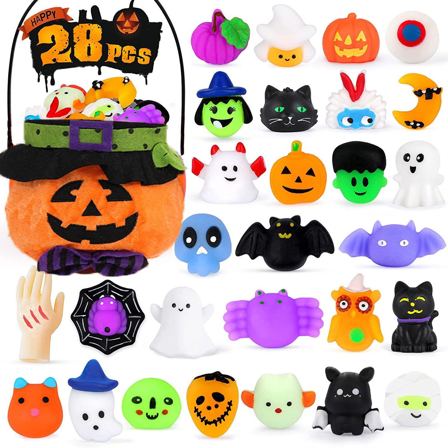 MAMIYA 28/48pcs Halloween Mochis Gift Box