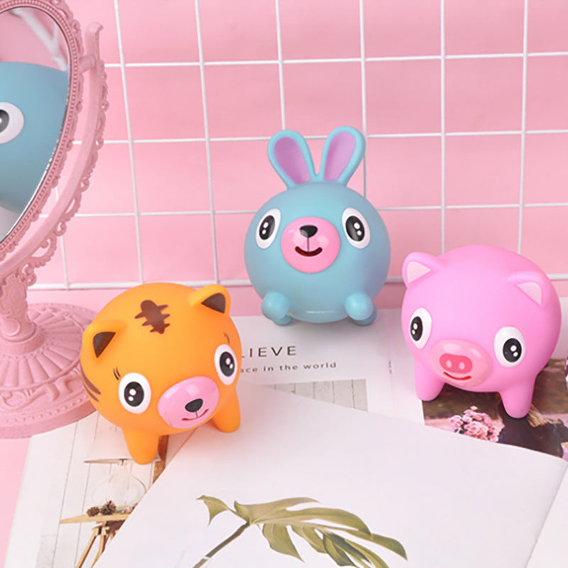 Stress Relief Squeeze Scream Tongue Out Toy Doll